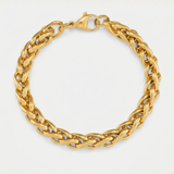 Bracelet Chaîne Wheat 6 Mm Pour Homme
