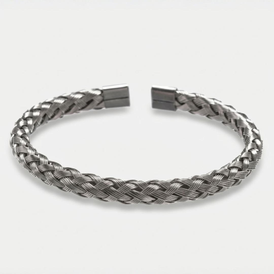 Bracelet Torsadé 5 Mm Pour Homme
