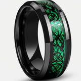 Bague Statement À Motif Dragon
