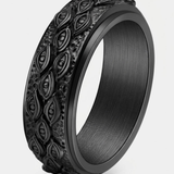 Bague Sculptée À Motif Œil