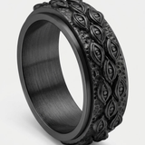 Bague Sculptée À Motif Œil