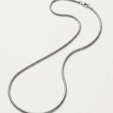Collier Chaîne Ronde 2 Mm Pour Homme