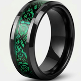 Bague Statement À Motif Dragon