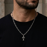 Collier 30 Mm À Motifs Croix Multiples