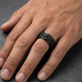 Bague Sculptée À Motif Œil