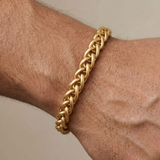Bracelet Chaîne Wheat 6 Mm Pour Homme