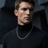 Collier Chaîne Ronde 2 Mm Pour Homme