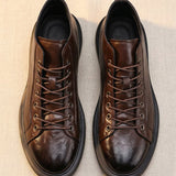 Celvoir | Chaussures À Lacets En Cuir Pour Hommes