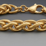 Bracelet Chaîne Wheat 6 Mm Pour Homme
