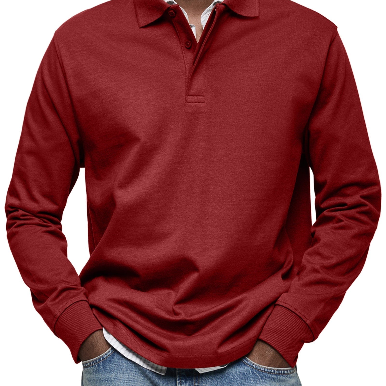 CELVOIR | POLO À MANCHES LONGUES POUR HOMME
