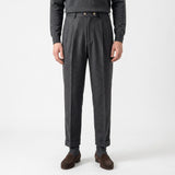 Pantalon Taille Haute À Jambe Droite
