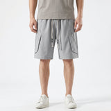Short Décontracté À Poche Zippée