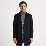 MANTEAU HOMME COTON MI-LONG