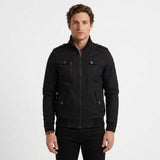 Blouson Bomber À Col Montant