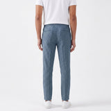Pantalon Ajusté À Jambe Droite Et Cordon De Serrage