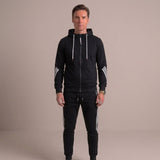 Celvoir | Ensemble De Survêtement Zippé En Mélange De Coton Pour Hommes