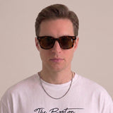 Celvoir | Lunettes De Soleil Carrées Vintage En Acétate Pour Hommes