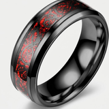 Bague Statement À Motif Dragon