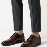 Chaussures Brogue À Lacets Pour Homme