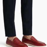 Mocassins À Enfiler Avec Coutures Pour Homme