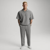 Celvoir | Ensemble Chemise Et Pantalon Décontracté Chic Pour Hommes