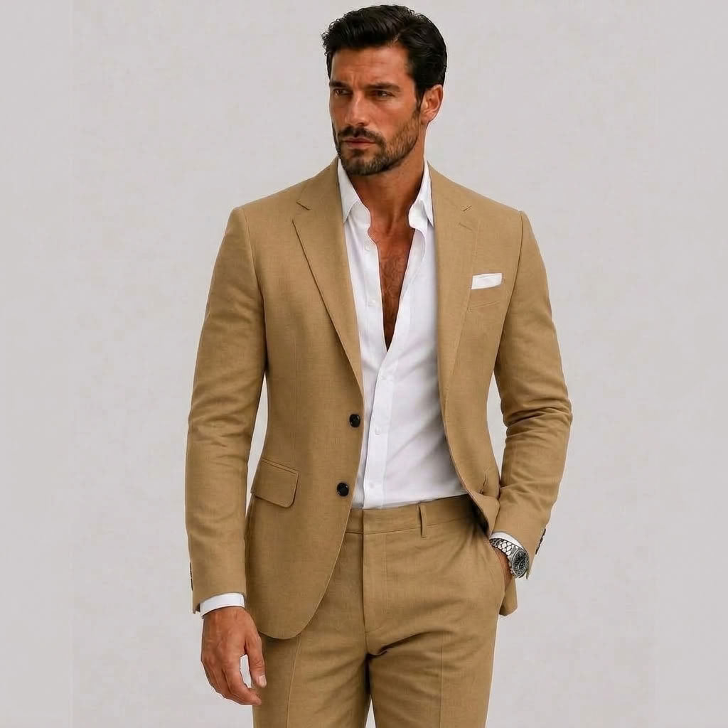 COSTUME HOMME EN LIN