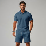 CELVOIR | ENSEMBLE POLO & SHORT HOMMES