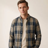 Celvoir | Chemise En Flanelle À Carreaux Pour Hommes