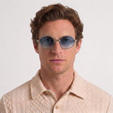 Lunettes De Soleil Rondes Vintage Avec Détails Bois Pour Hommes