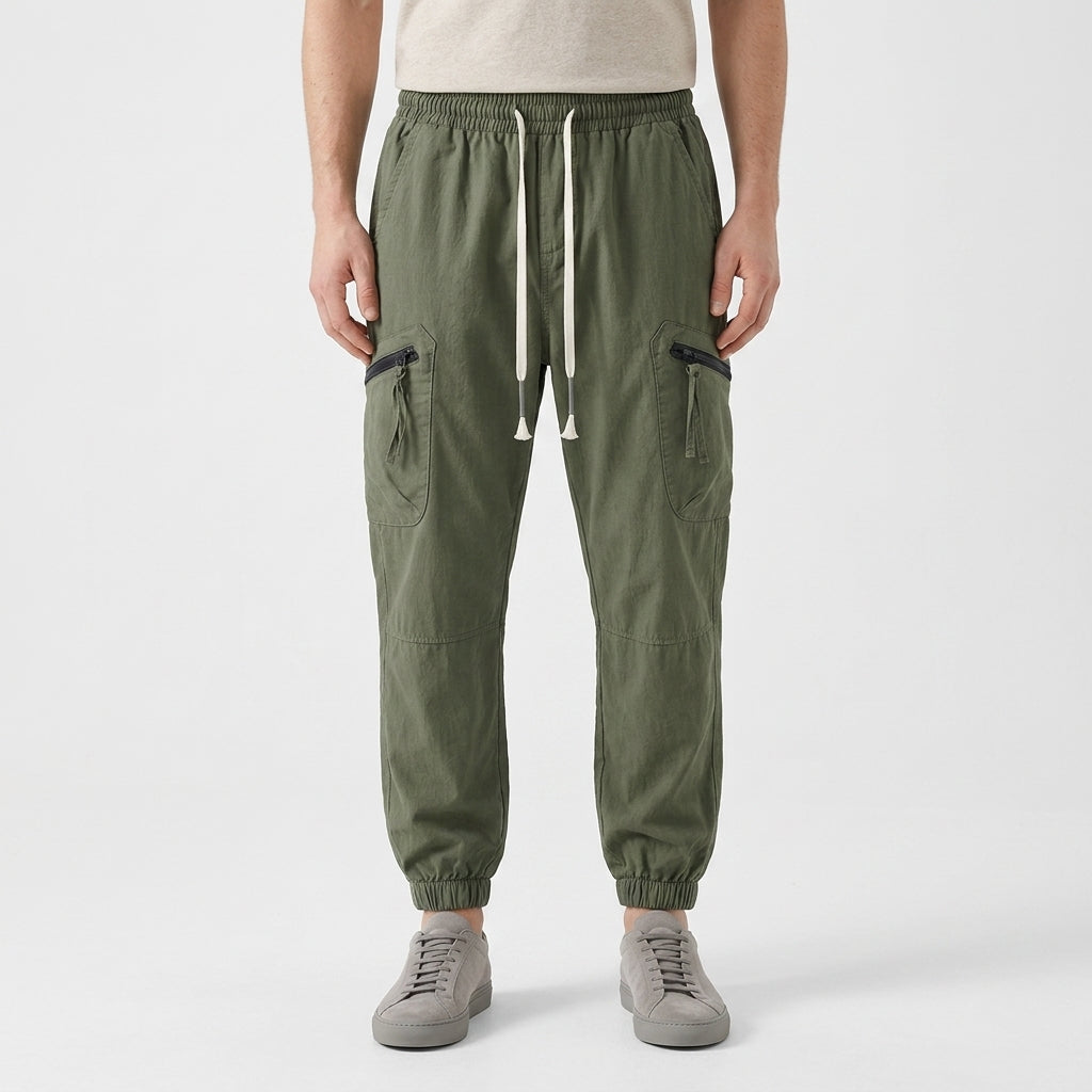 Pantalon Cargo Décontracté À Multiples Poches