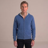 Celvoir | Gilet À Capuche Zippé En Cachemire Pour Hommes
