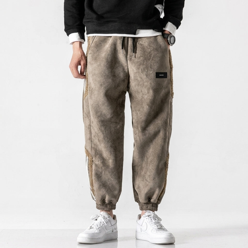 Pantalon De Jogging Droit À Rayures
