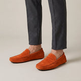 Celvoir | Mocassins Slip-On En Daim De Veau Pour Hommes