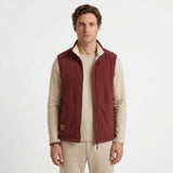 Gilet Zippé Doublé Effet Fourrure
