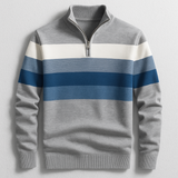 Celvoir | Pull À Col Zippé Avec Manches Longues Pour Hommes