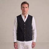Celvoir | Surchemise Utilitaire Boutonnée En Coton Pour Hommes