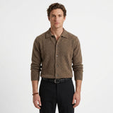Cardigan Boutonné À Col Polo