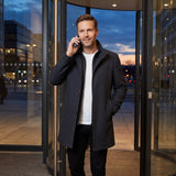 CELVOIR | MANTEAU HOMME LAINE MI-LONG