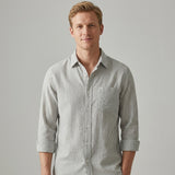 Celvoir | Chemise Texturée Avec Motif Vertical Pour Hommes