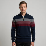 Celvoir | Pull À Col Zippé Avec Manches Longues Pour Hommes
