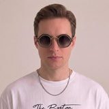 Celvoir | Lunettes De Soleil Rondes Vintage Dégradées Pour Hommes