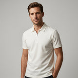 CELVOIR | POLO HOMME QUART ZIP MAILLE LÉGÈRE
