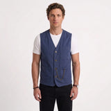 Surchemise Utilitaire Boutonnée En Coton Pour Hommes