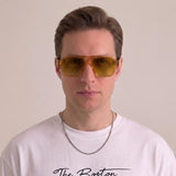 Celvoir | Lunettes De Soleil Aviateur Vintage UV400 Pour Hommes