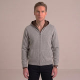 Celvoir | Gilet À Capuche Zippé En Cachemire Pour Hommes