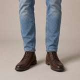 Celvoir | Bottes En Similicuir À Bout Rapporté Pour Hommes