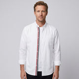 Celvoir | Chemise Ajustée Avec Ourlet Arrondi Pour Hommes