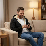 CELVOIR | CARDIGAN HOMME LAINE D’AGNEAU