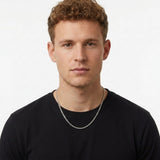 Celvoir | Collier Chaîne Corde En Acier Inoxydable Pour Hommes