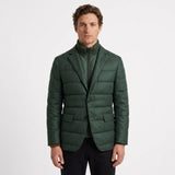 Blazer Matelassé À Insert Zippé